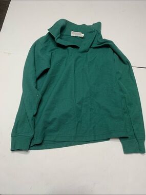 Forest Green High Collar Pullover